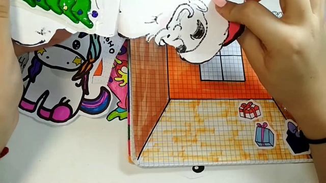 ? БУМАЖНЫЕ СЮРПРИЗЫ ?/распаковка/бокс на нг ☃️/ смотреть онлайн