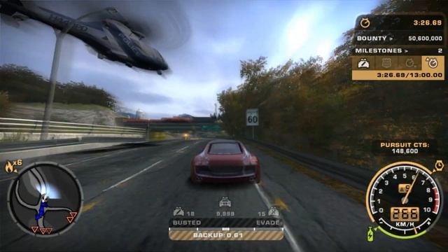 Darius vs 10.000 Audi R8 Federals (Extreme-Hard Final Pursuit in NFS MW) смотреть онлайн