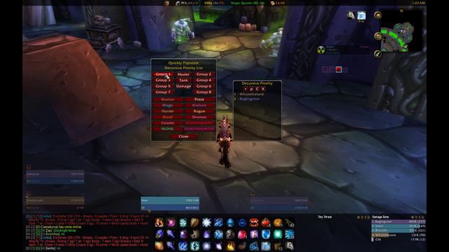 Decursive addon - Setting priority list