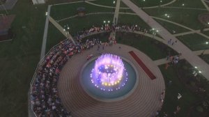 Майский фонтан в Казани. May fountain in Kazan.
