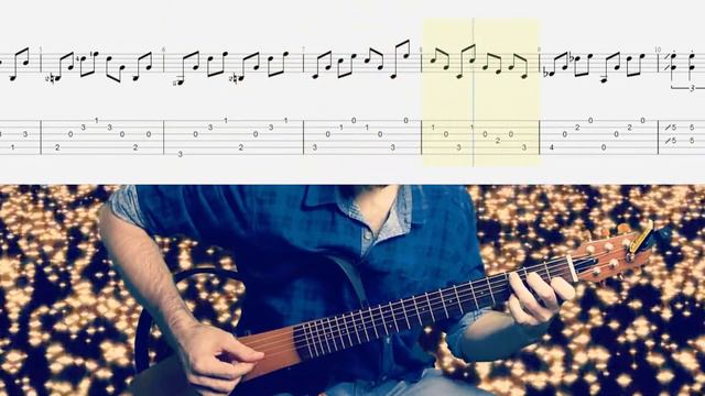 Красивая песня на гитаре Slash - ANASTASIA Intro  перебор вступительное соло