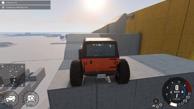 Realistic Mountain Crawling | Hopper Jeep 4x4 | BeamNG.drive смотреть онлайн