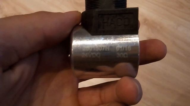 Катушка электромагнитная гидроклапана 24в, М27х1, 18*40 смотреть онлайн