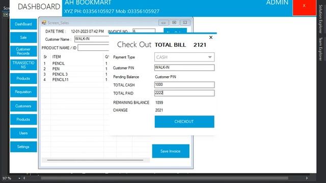 Developing Step By Step Point of Sale System In C# and SQLITE | Part 20 | PrideSoft смотреть онлайн
