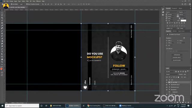 Content Creation For Instagram In Photoshop In Hindi | Webinar | Create Carousels