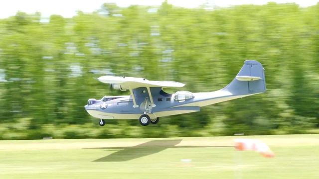 Consolidated PBY-5A Catalina Taking Off смотреть онлайн