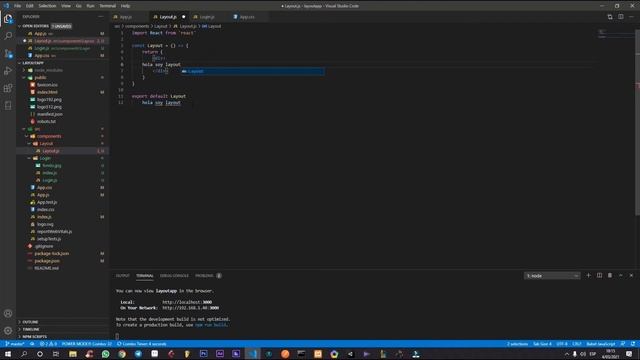React Js | DIseñando un Layout #01 смотреть онлайн
