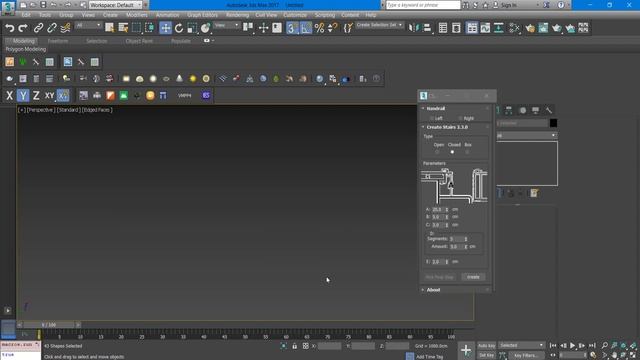 3- artakan create stairs create quickly stairs in 3ds Max смотреть онлайн