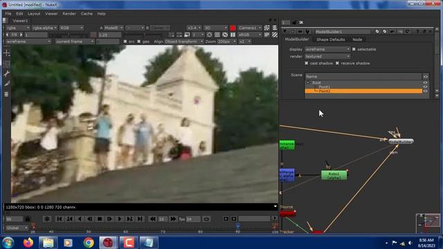 MODEL BUILDER NODE IN NUKE CAMERA PROJECTIONS смотреть онлайн