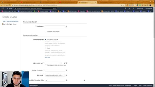 Rodando e fazendo deploy do seu primeiro container docker em produção com o Amazon ECS do zero смотреть онлайн