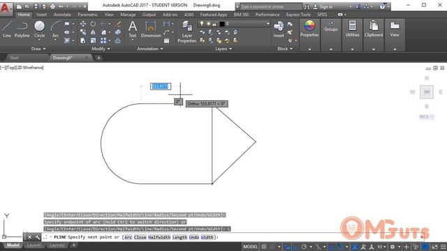 Autocad Polyline tool - Free Autocad video tutorials смотреть онлайн