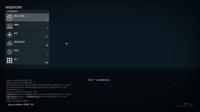 Starfield Tungsten Console Command Cheat Code смотреть онлайн