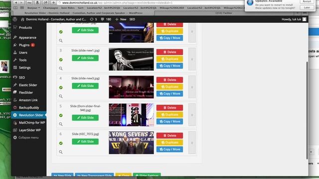 Wordpress: Revolution Slider configuration смотреть онлайн