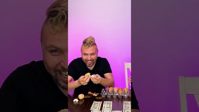 НЕ РАЗБЕЙ ЯЙЦО ЧЕЛЛЕНДЖ НА ДЕНЬГИ - НИКОЛЬ vs МАКСИМ смотреть онлайн
