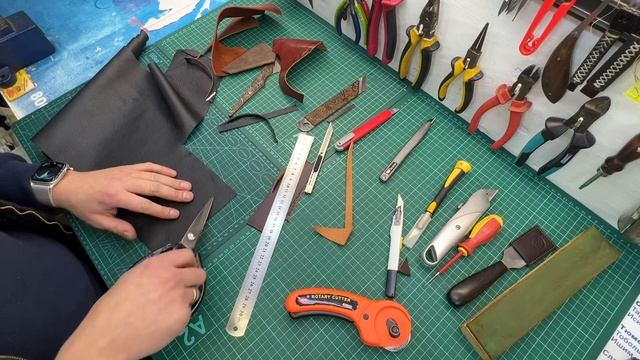 Режем, кроим! Как и чем резать кожу. смотреть онлайн