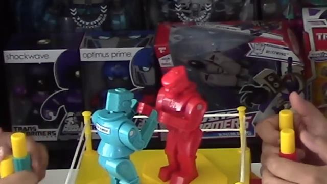 Rock 'Em Sock 'Em ROBOTS Unboxing [Father versus Son] смотреть онлайн