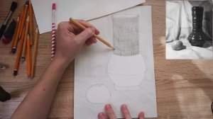 Натюрморт в карандаше Урок 2