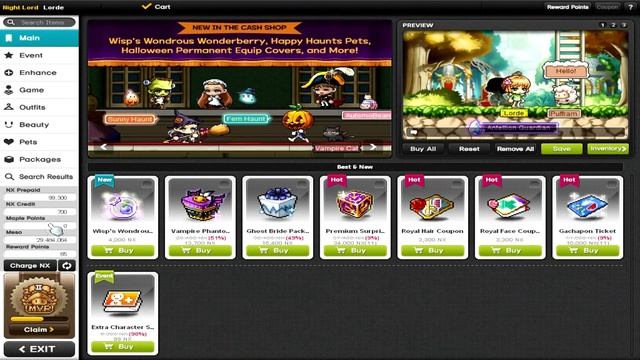 MapleStory Reboot Adventure Episode 66 - I'M BACK, SPENDING 100K NX ON PET BOXES! смотреть онлайн