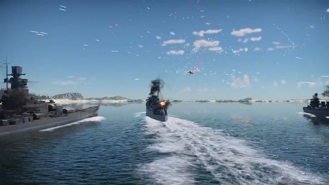 BLUE WATER FLEET VS PROP PLANES - What Does It Take? - WAR THUNDER смотреть онлайн