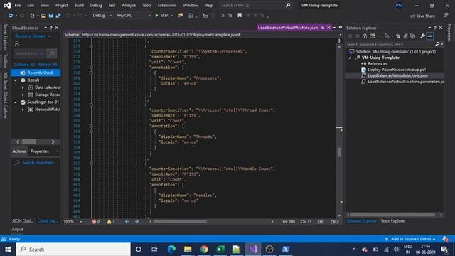 How to create a Virtual Machine using Visual studio with ARM (Azure Resource Manager) template смотреть онлайн