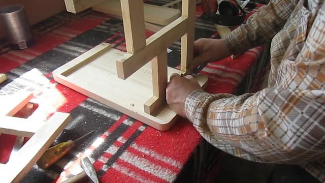 изготовление стула лесенки #2из 3 смотреть онлайн