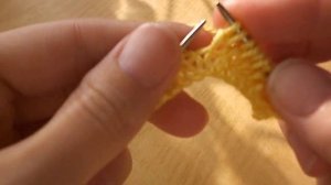 Спиралька спицами