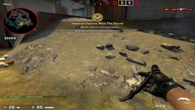 CSGO POV Imperial boltz (26/13) vs IHC (overpass) @ PGL Major Antwerp 2022 Challengers Stage смотреть онлайн