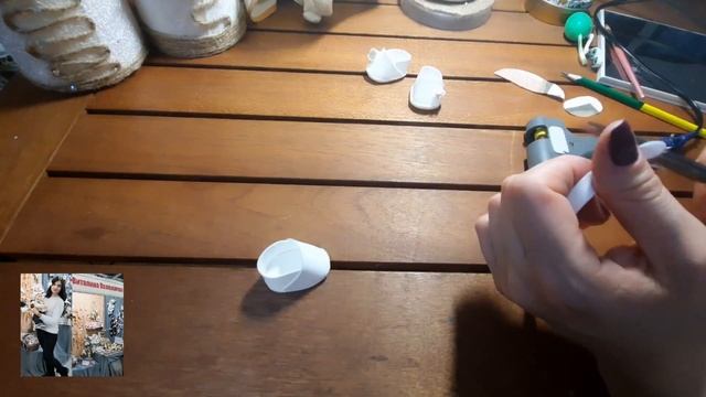 Как я делаю туфельки для куколки. смотреть онлайн