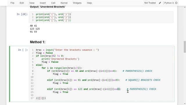 TCS Coding Challenge : Balanced Brackets ? | Ask Jojo смотреть онлайн