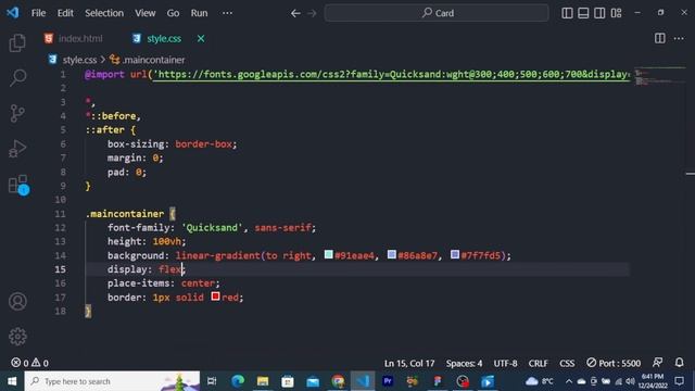 how to Build a Responsive Blog Post Card | HTML and CSS Tutorial смотреть онлайн