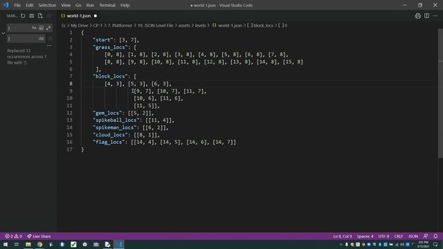 19a. JSON Level Data смотреть онлайн