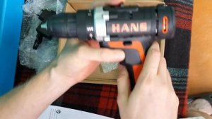 Шуруповерт Hans 12 V обзор