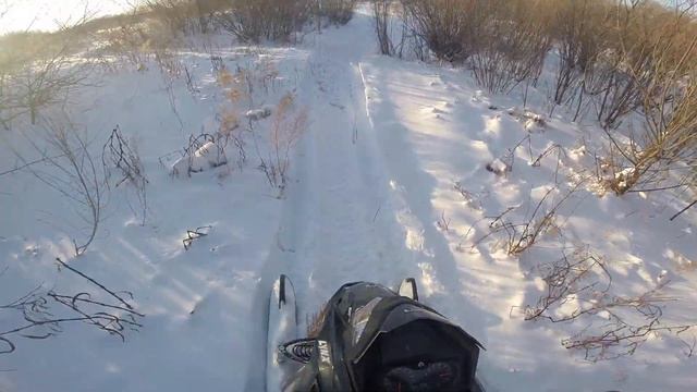 покатушки LYNX Boondoker 600 E-TEC после обкатки 1 смотреть онлайн