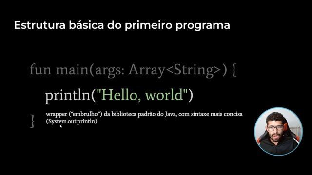 Curso Kotlin 2023 - #04 Entendendo a estrutura básica de um programa смотреть онлайн