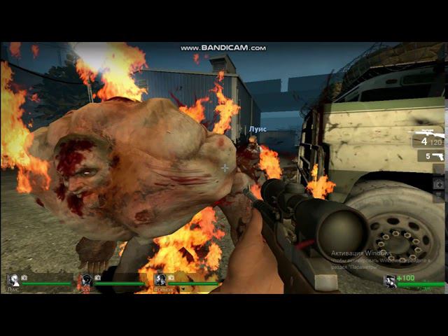 Прохождение Left 4 Dead Глава 2 Роковой полёт Гараж #7