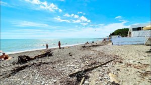 Вардане 2022. Пляж после шторма. Летний купальный сезон открыт!)