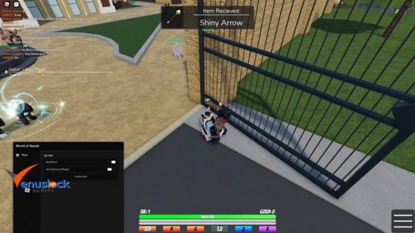 World Of Stands Script 2022 | Auto Farm Items And God Mode