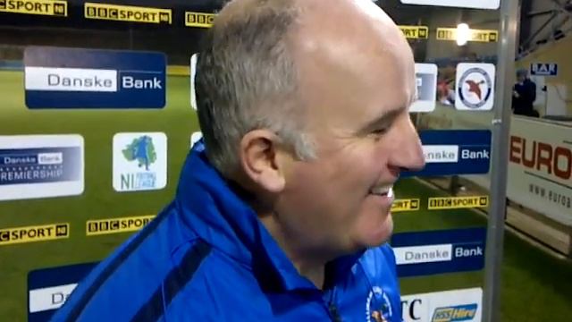 Ballinamallard manager Whitey Anderson speaking following 1-0 win against Ards смотреть онлайн
