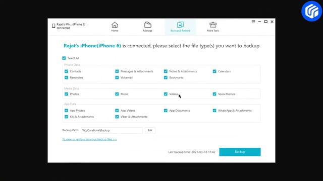 SOLVED!! How to Backup iPhone to External Hard Drive Directly 2022 | UltFone iOS Data Manager смотреть онлайн