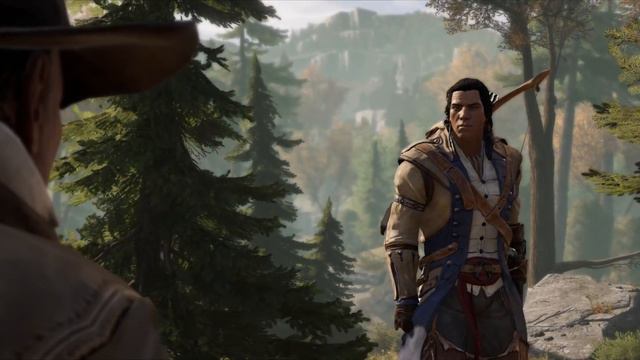 How Connor Became an Assassin, Got His Name and Outfit, All Scenes with Achilles - AC 3 REMASTERED смотреть онлайн