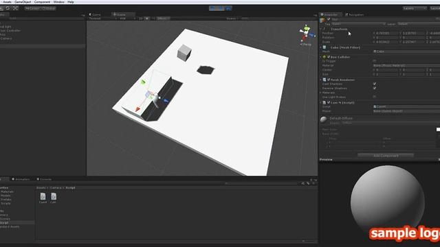 Как сделать камеру наблюдения? || Unity3D смотреть онлайн
