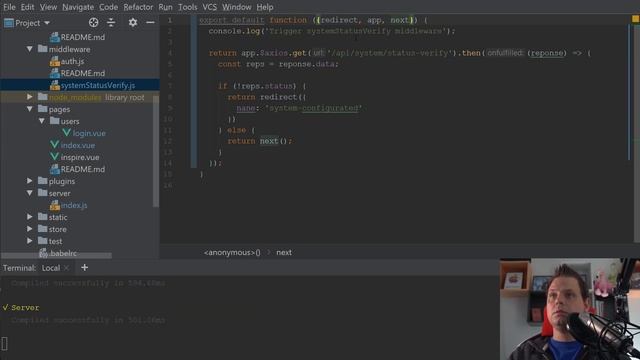 Project: Family Organizer - Part 5: Prepare setup screen in middleware if its firsttime you run смотреть онлайн
