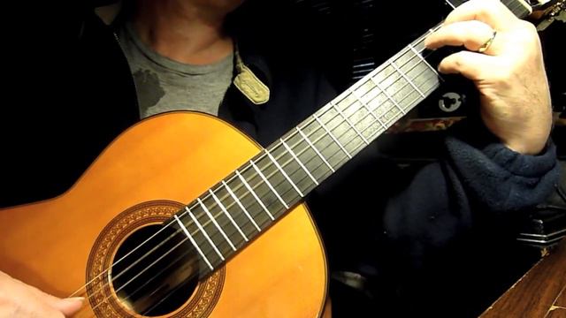 Blackbird Beatles Fingerstyle on Classical Guitar смотреть онлайн