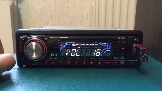 JVC KD-G737 смотреть онлайн