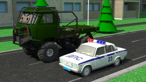 Монстр-трак Злюка. Грузовичок Почтовичок Серия-15. Развивающий мультик для детей.