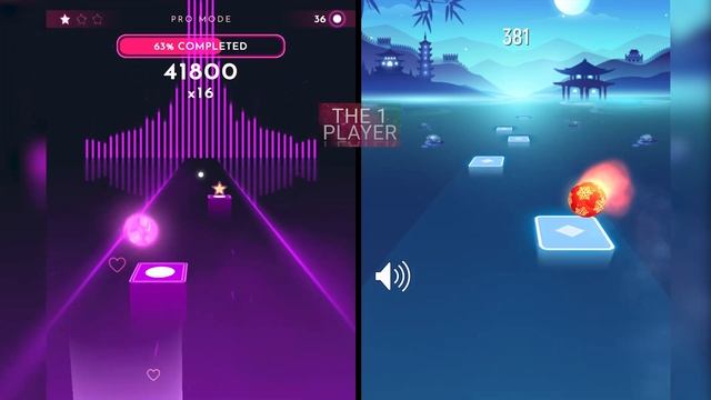 Tiles hop VS Song Hop смотреть онлайн