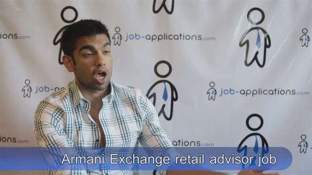 Armani Exchange Interview - Retail Adviser смотреть онлайн