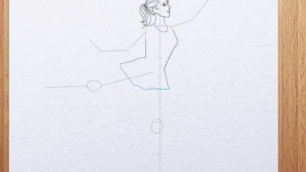 How to draw figure skating