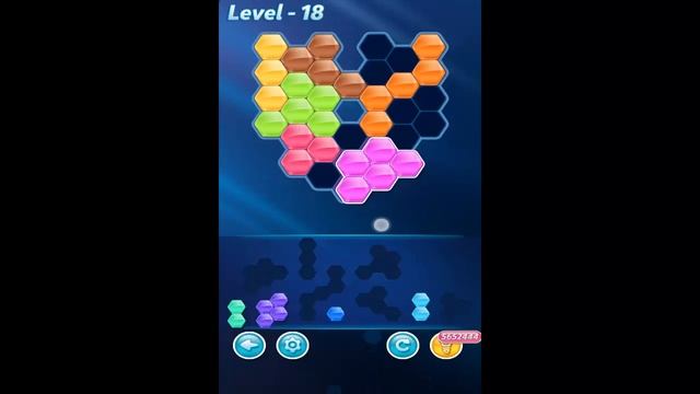 Block! Hexa Puzzle - Premium Hero Level 18 Gameplay смотреть онлайн