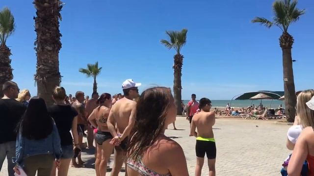Eftalia Island / Анимация на пляже /Тюрклер/ Туры в Турцию из Калининграда/ тел. 74012(901-881) смотреть онлайн